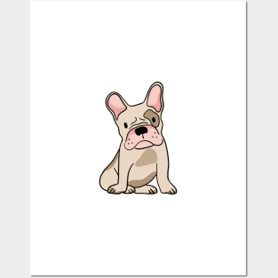 Pug illustration Posters and Art